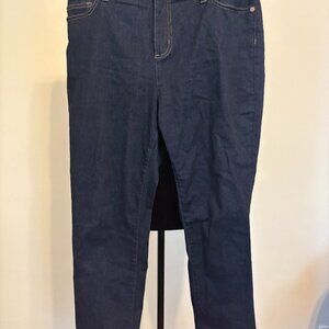 Lands' End Straight Legged Jeans size 16 LIKE NEW